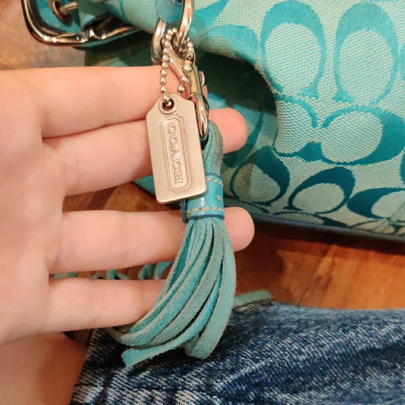 Coach vintage authentic blue 2000s satchel - Picture 7 of 8